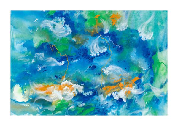 Waves Abstract Limited Edition Artwork Print