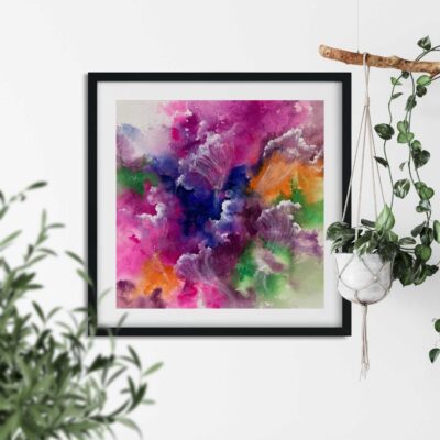 Colour Burst Abstract Limited Edition Print