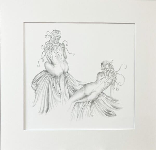 Two Nudes Limited Edition Print